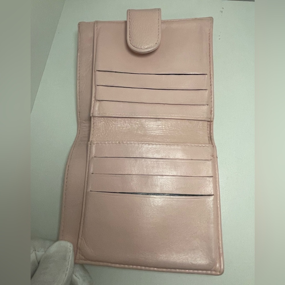 CHANEL Caviar Pink Wallet with Dusty and Box - Picture 3 of 16